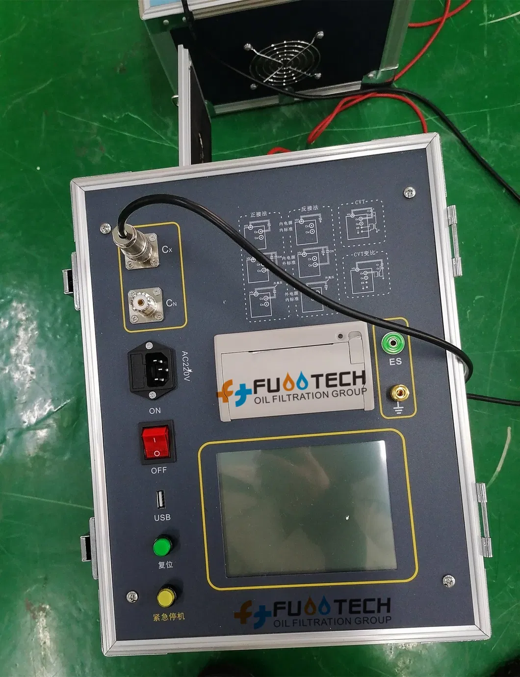12kv Touch Screen Transformer Tan Delta Tester Electric Equipment Dielectric Loss Tester Transformer Dissipation Factor Tester