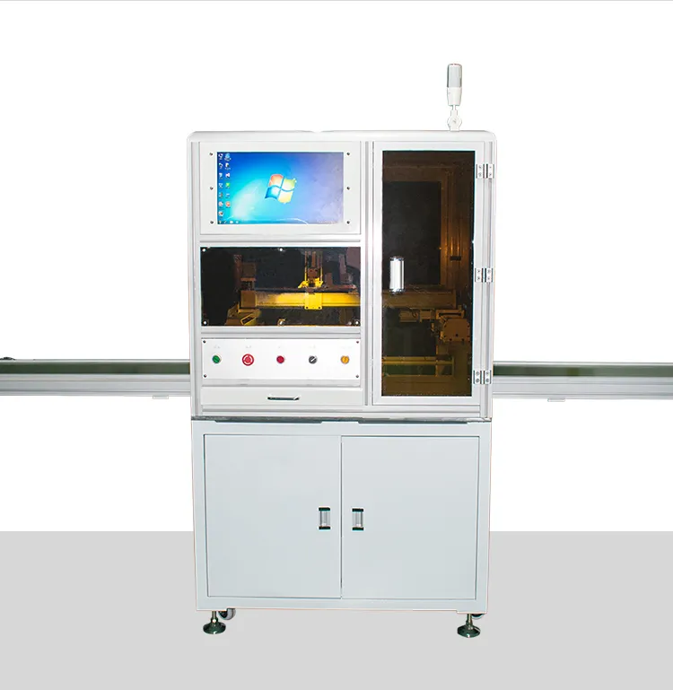 18650 Cylinder Battery Pack Polarity Image Measurement Tool CCD Inspection Machine