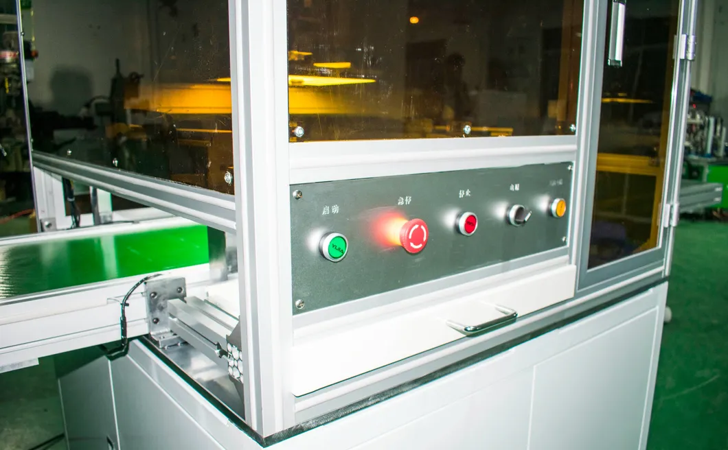 18650 Cylinder Battery Pack Polarity Image Measurement Tool CCD Inspection Machine