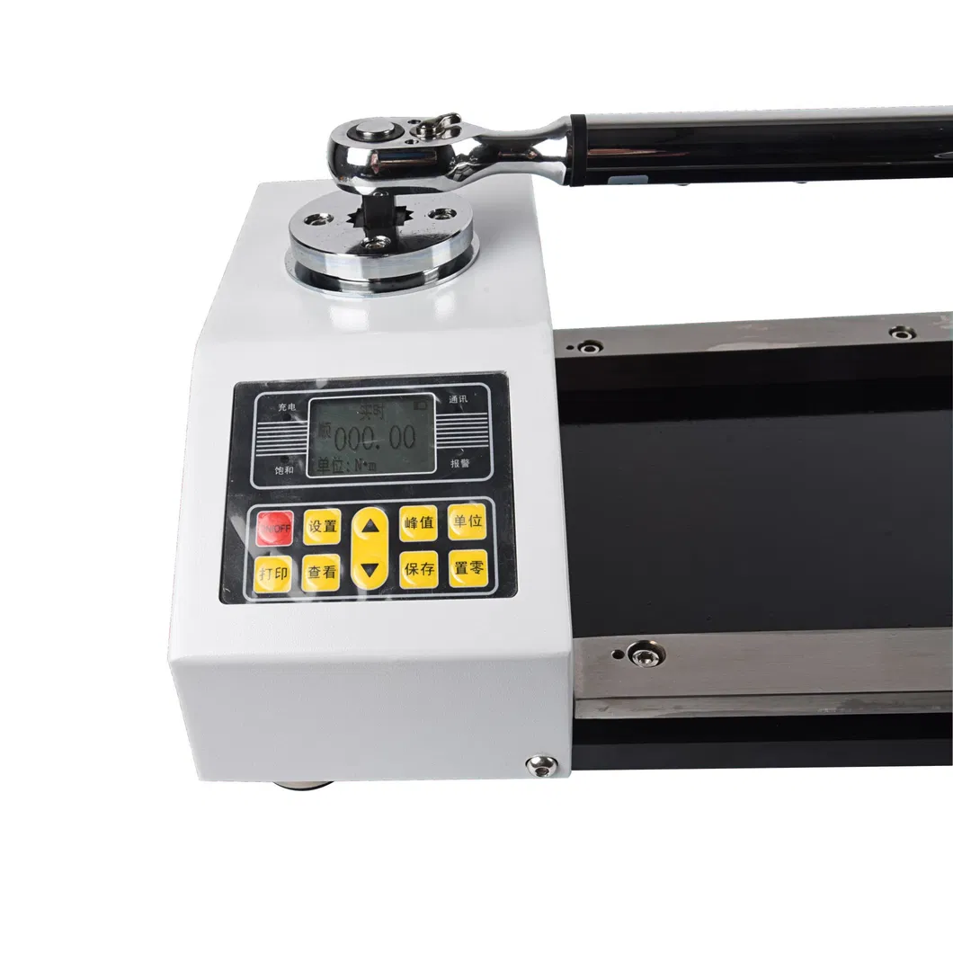 300nm LCD Display Window Manual Torque Wrench Calibrator Torque Wrench Tester Torque Wrench Testing Machine for Testing Torque Wrench Torque Driver Screwdriver