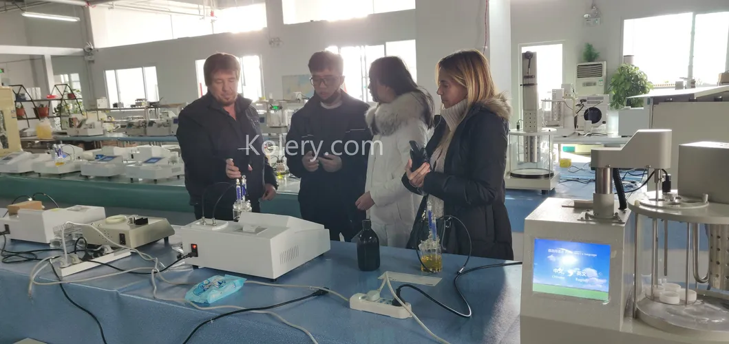 ASTM D7153 Automatic Laser Method Oil Freezing Point Tester