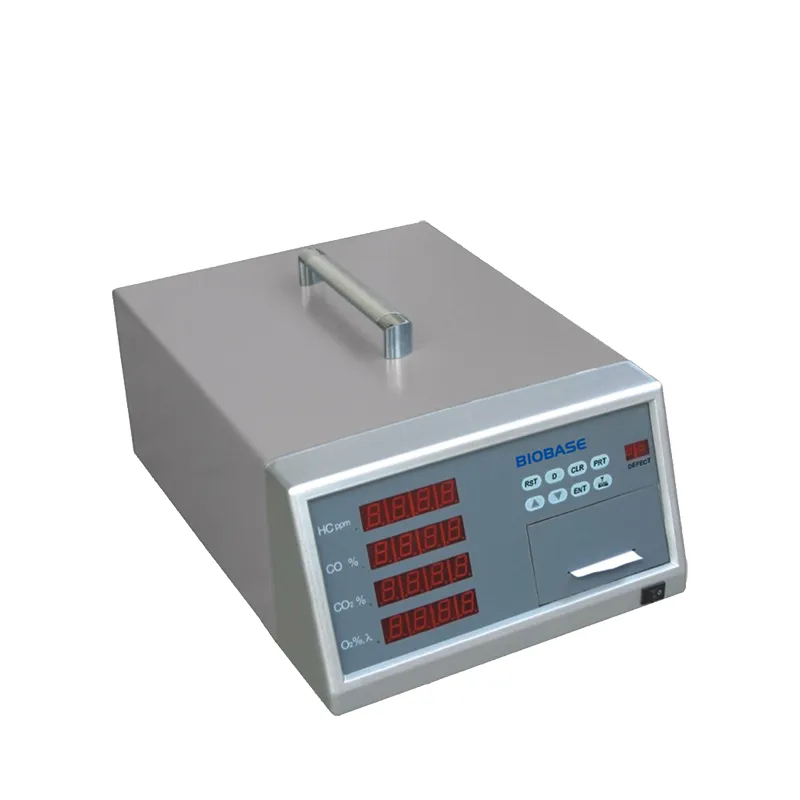 Biobase China Super Built-in Printer Automobile Exhaust Analyzer Portable Flue Gas Analyser