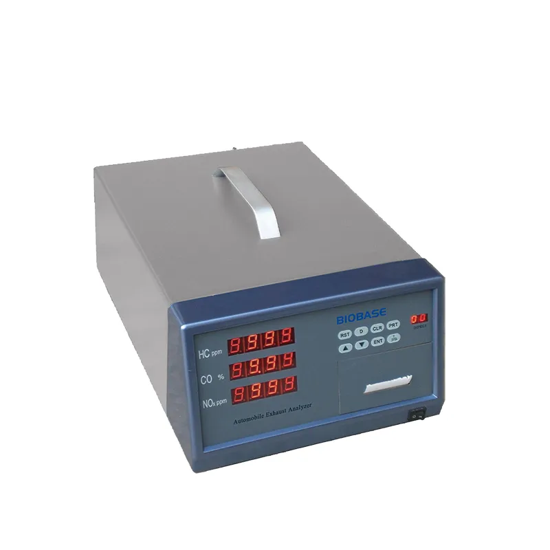 Biobase China Super Built-in Printer Automobile Exhaust Analyzer Portable Flue Gas Analyser