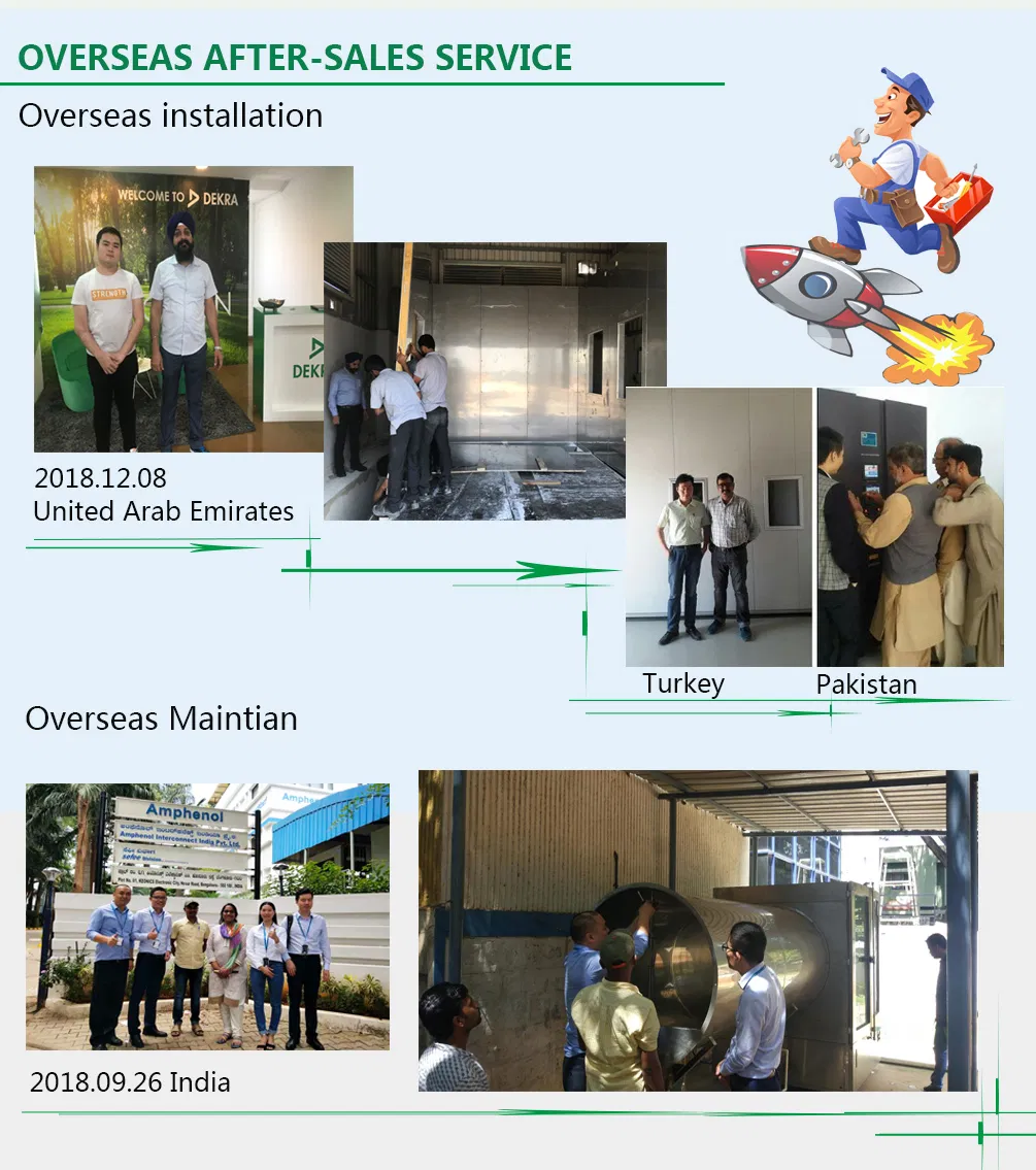 China Manufacture Rain Spray Test Chamber for Testing Auto Partes