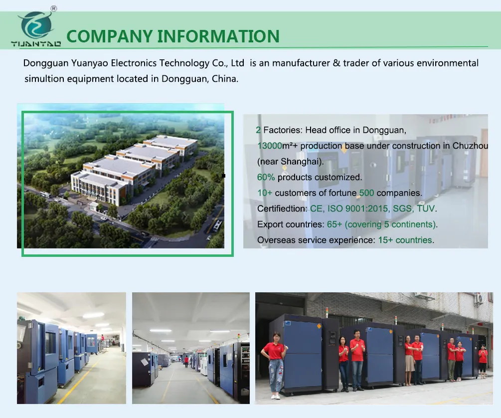 Climate Test Chamber IP Grade Water Proof Cabinet