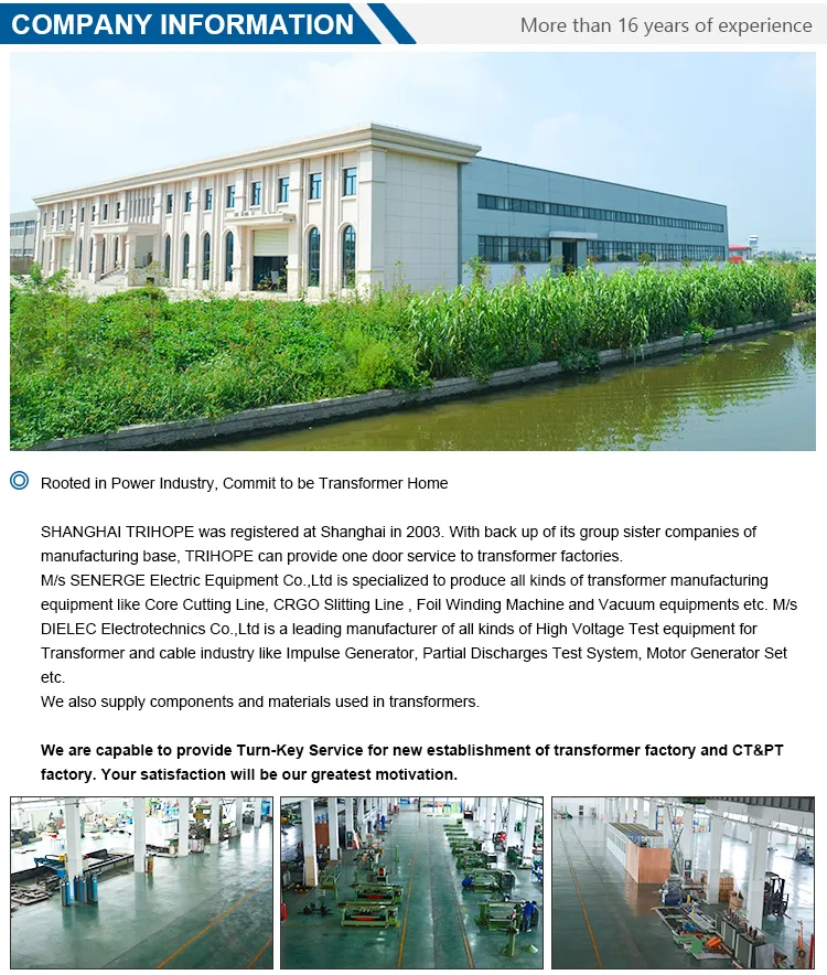 Custom Transformer Lightning Surge Impulse Voltage Generators for Test