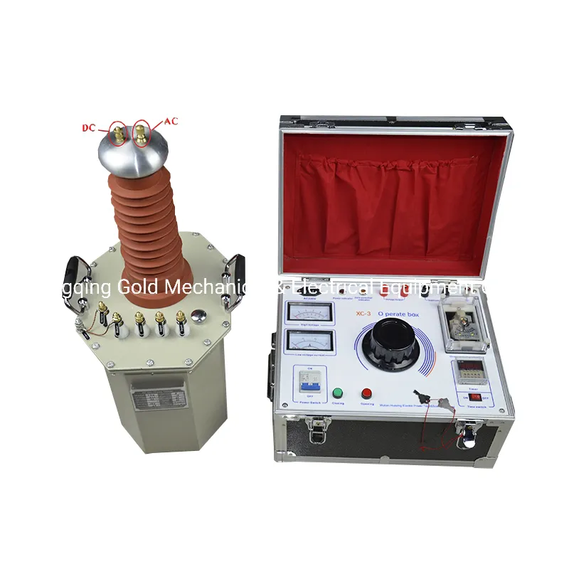 Digital High Voltage Hv Testing Equipment AC DC Hipot Test Set 50kv to 300kv Output