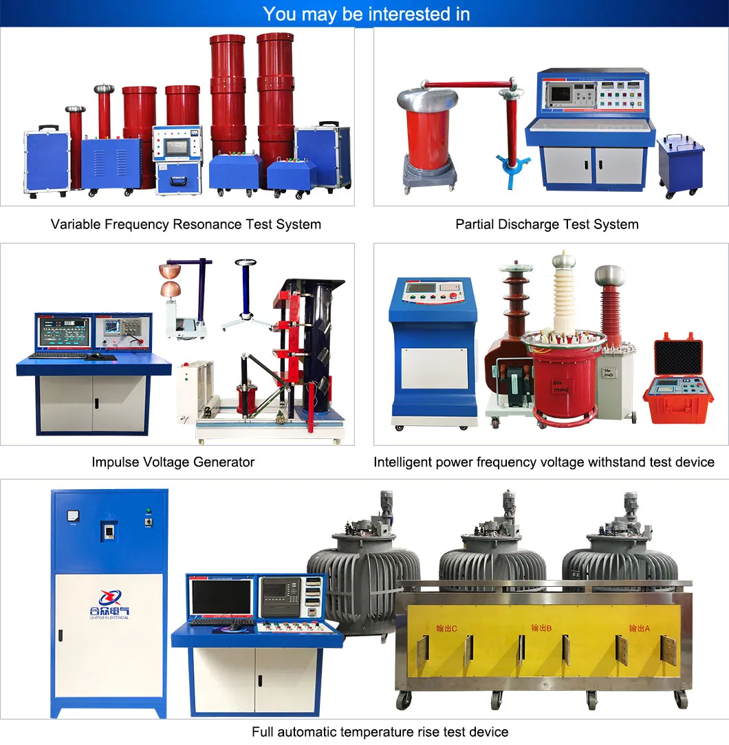 Electric Generator Rotor AC Impedance Test Set