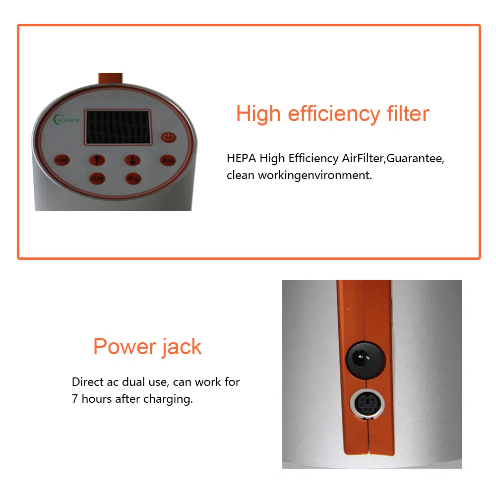 Fkc-1 100L/M High-Effective Microbial Air Sampler
