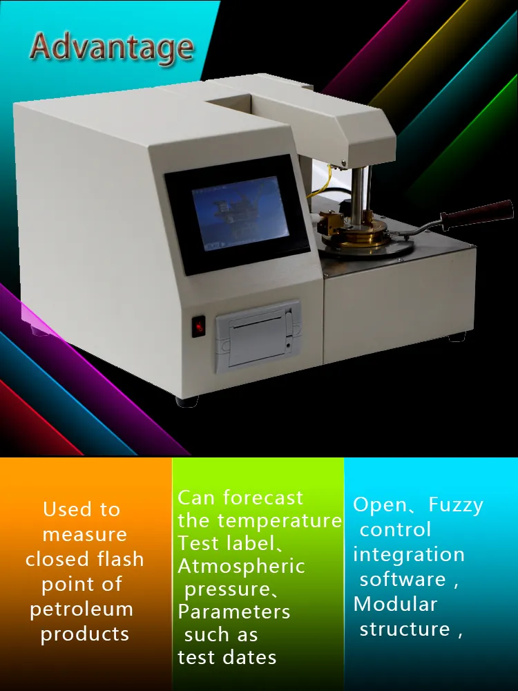 Fully Automated Pensky-Martens Closed Cup Flash Point Tester