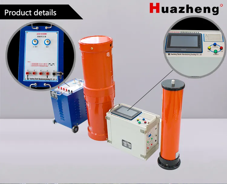 High Voltage Series Cable Variable Frequency AC Resonant Test Equipment