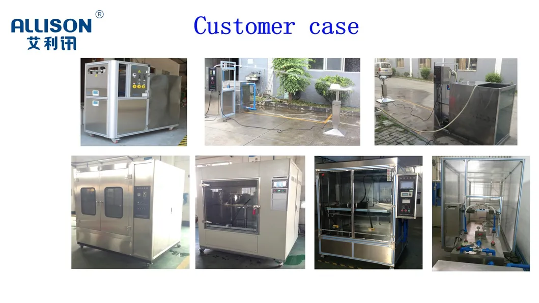 IEC60529 Ipx5 Ipx6 Automatic Strong Flush Water Jet Test Chamber