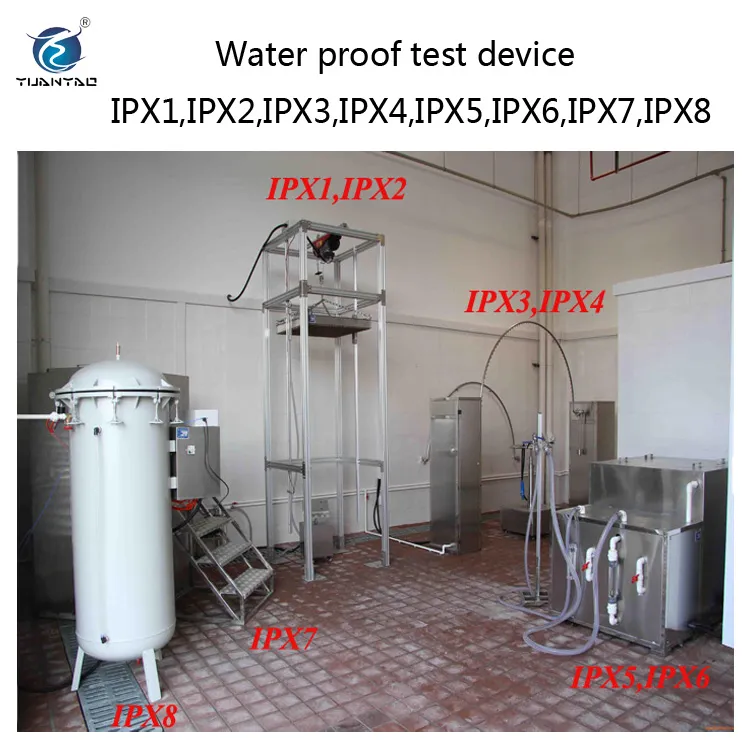 IEC60529 Standard Lab Ipx3ipx4 Water Shower Test Machine