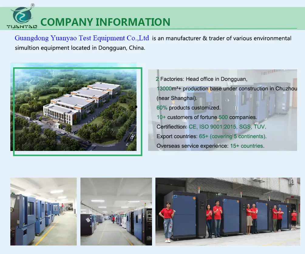 Industrial Outdoor Products Rain Testing and Waterproof Test Chamber