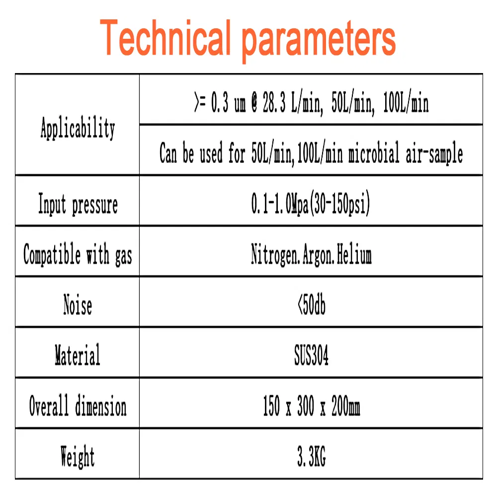 Lab Equipment Zjsj-008 Compressed Air Sampler Collector