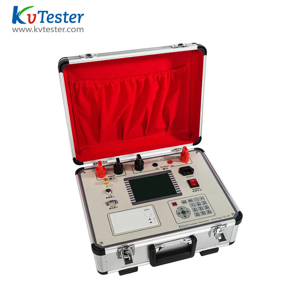 Portable Generator Rotor AC Impedance Tester