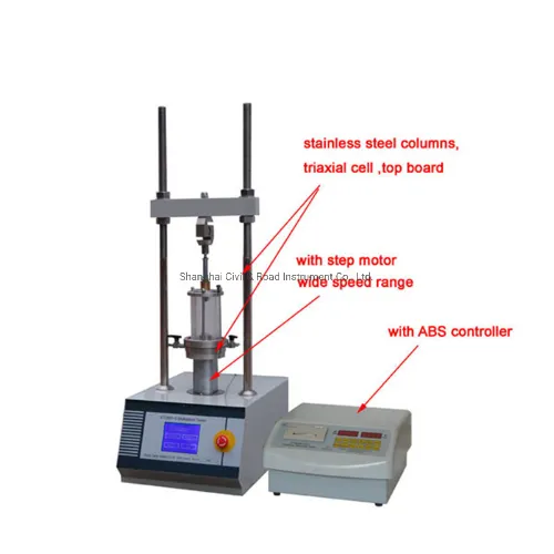 Stsz-Zd Automatic Triaxial Test Set (Ball screw rod structure)