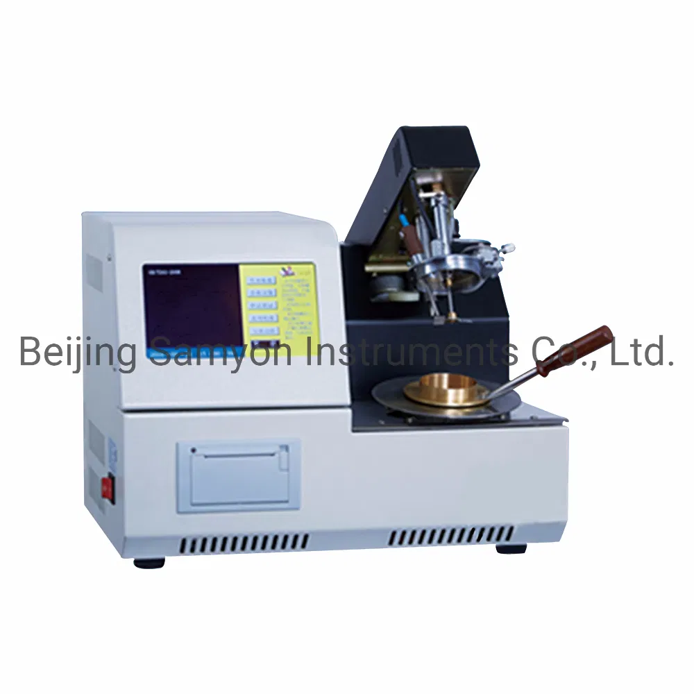 Sy-261d Petroleum Instrument of Fully Automatic Closed Flash Point Tester