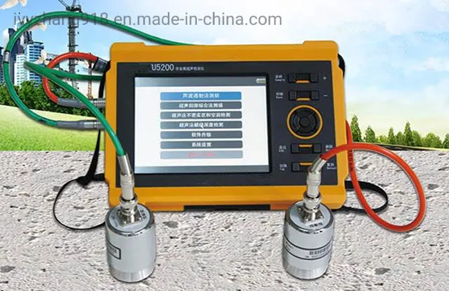 Ultrasonic Detector Pile Internal Defect Basic Pile Integrity Tester Ultrasonic Penetration Equipment Foundation Pile Detector Surface Damage Layer Tester