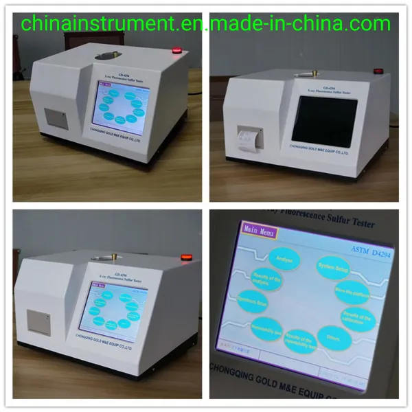 X-ray Fluorescence Sulfur in Fuel Oil Analyzer for Measuring The Low Range of Sulfur in Bunker and Marine Fuel